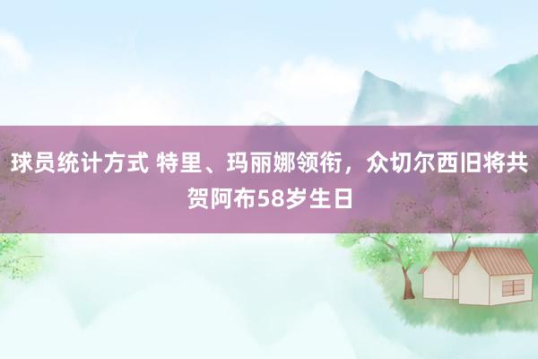 球员统计方式 特里、玛丽娜领衔，众切尔西旧将共贺阿布58岁生日