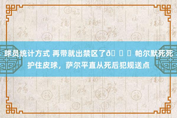 球员统计方式 再带就出禁区了😂帕尔默死死护住皮球，萨尔平直从死后犯规送点