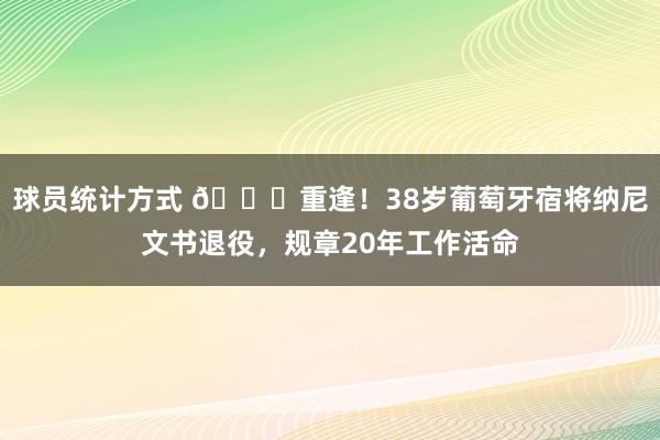 球员统计方式 👋重逢！38岁葡萄牙宿将纳尼文书退役，规章20年工作活命