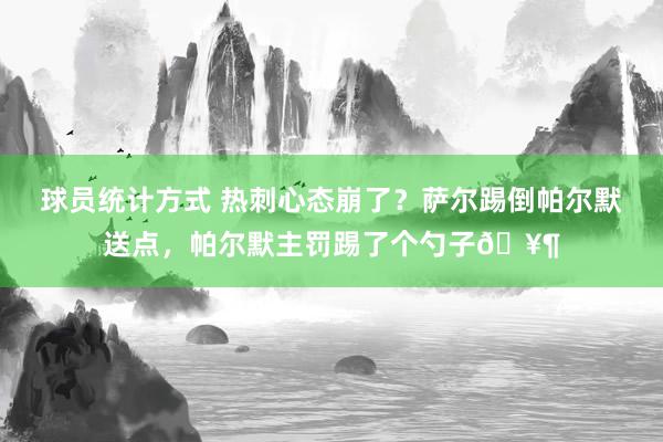 球员统计方式 热刺心态崩了？萨尔踢倒帕尔默送点，帕尔默主罚踢了个勺子🥶